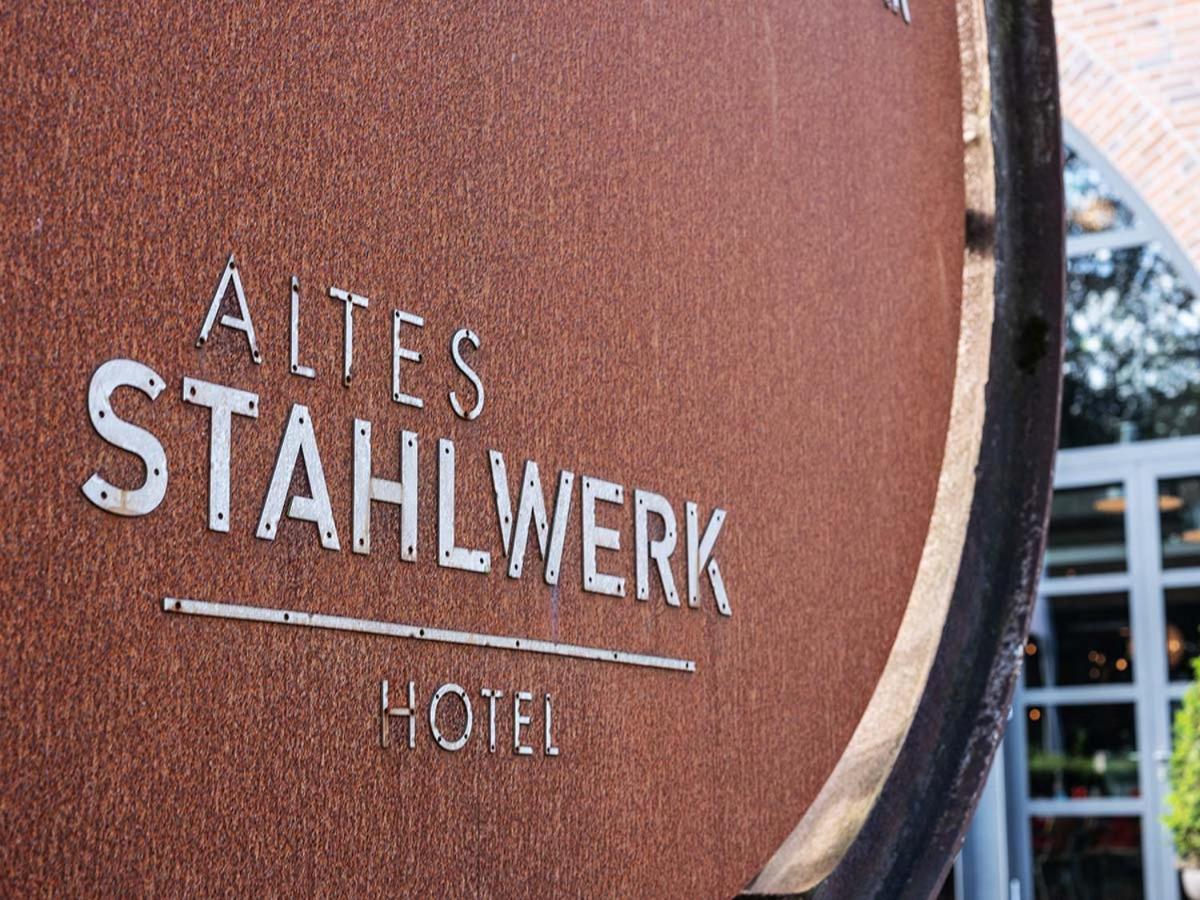 Altes Stahlwerk Business & Lifestyle Hotel Neumünster Exterior foto